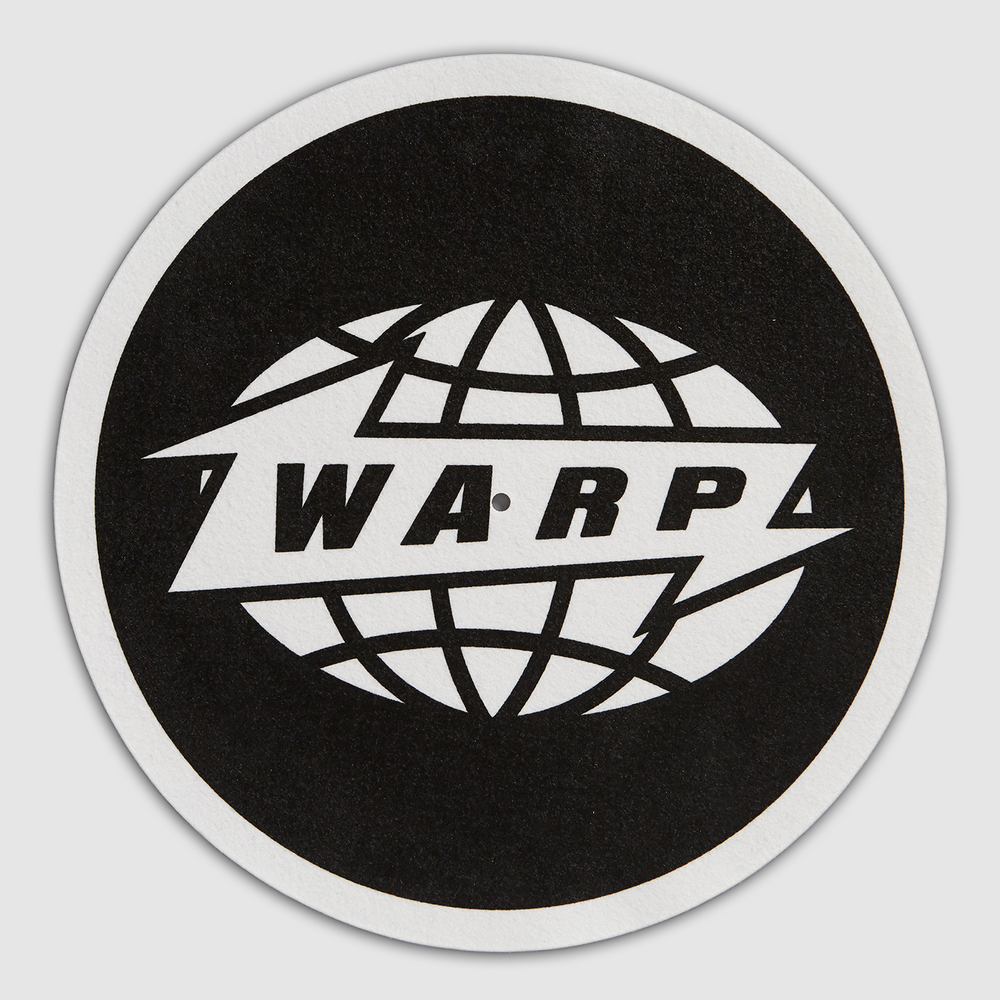 Warp | White Warp Logo Slipmats With Black Print – Serendeepity