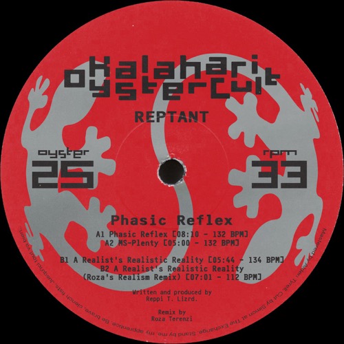 Cover Reptant | Phasic Reflex EP (incl. Roza Terenzi Remix)