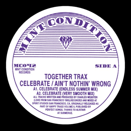 Cover Together Trax | Celebrate / Ain't Nothin' Wrong