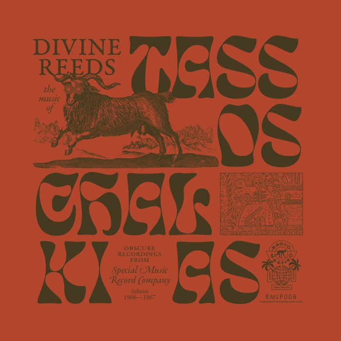Cover Tassos Chalkias | Divine Reeds (Athens 1966-1967)