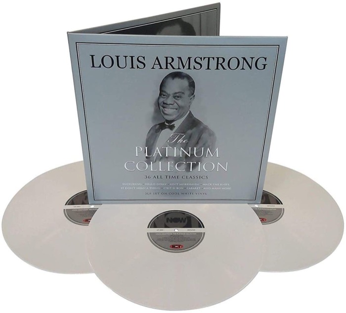 Louis Armstrong  The Platinum Collection (White Vinyl) – Serendeepity