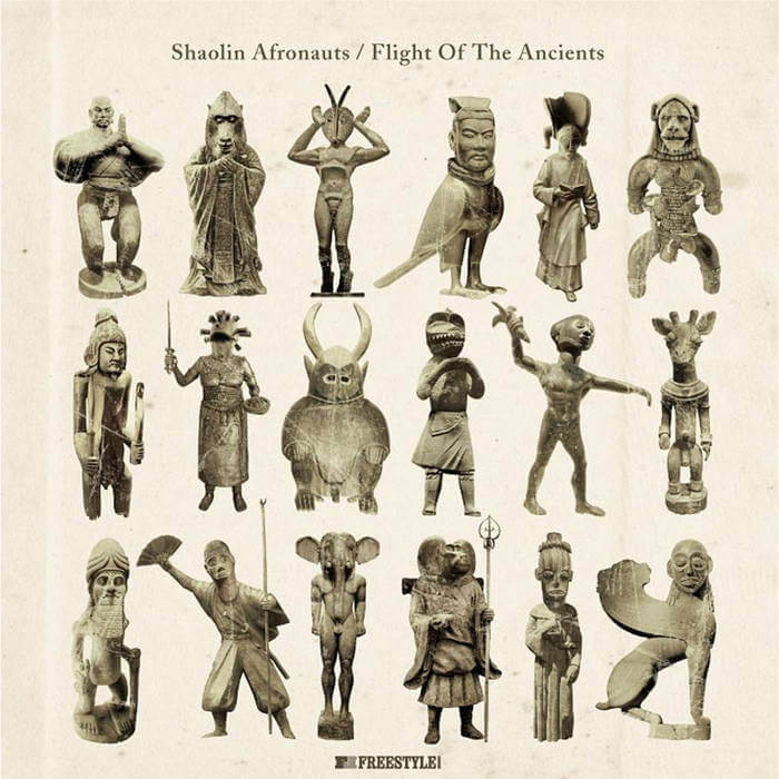 Cover The Shaolin Afronauts | Flight of The Ancients