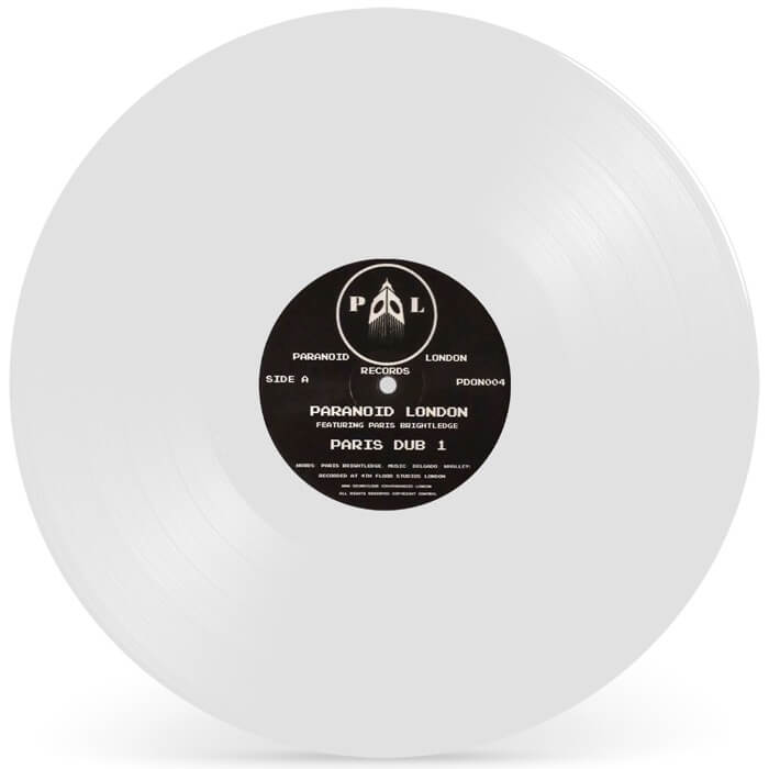Cover Paranoid London | Paris Dub 1 (White Vinyl)