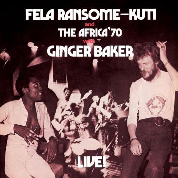 Cover Fela Kuti | Live with Ginger Baker (50th Anniversary Reissue)