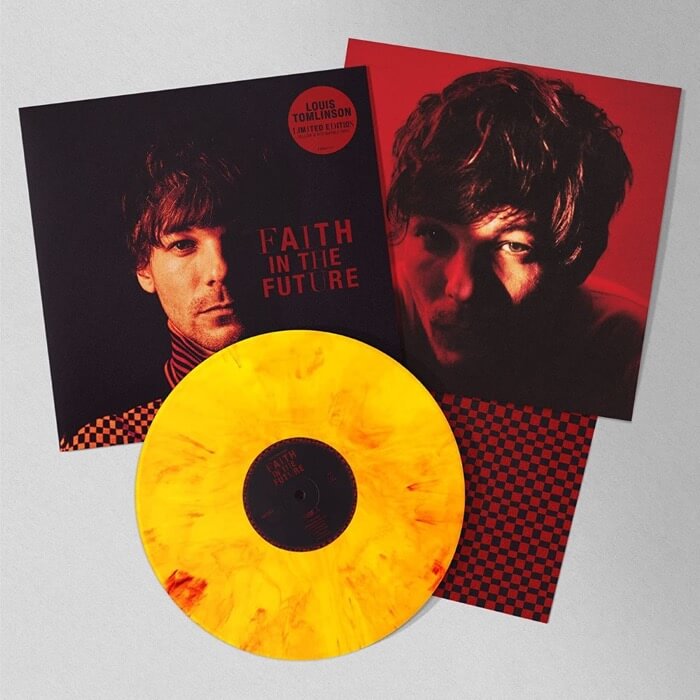 Louis Tomlinson  Faith In The Future (Yellow & Red Marble Vinyl