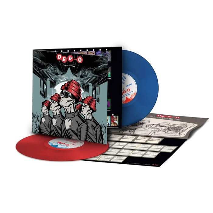 Devo | 50 Years Of De-Evolution 1973-2023 (Red & Blue Vinyl