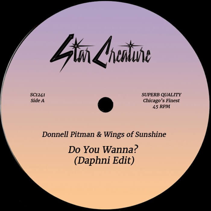 Cover Donnell Pitman & Wings of SunshineDo You Wanna? – Daphni Edit