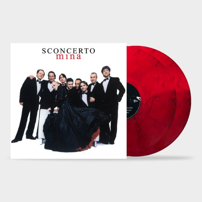 Mina  Sconcerto (Red & Black Vinyl) – Serendeepity