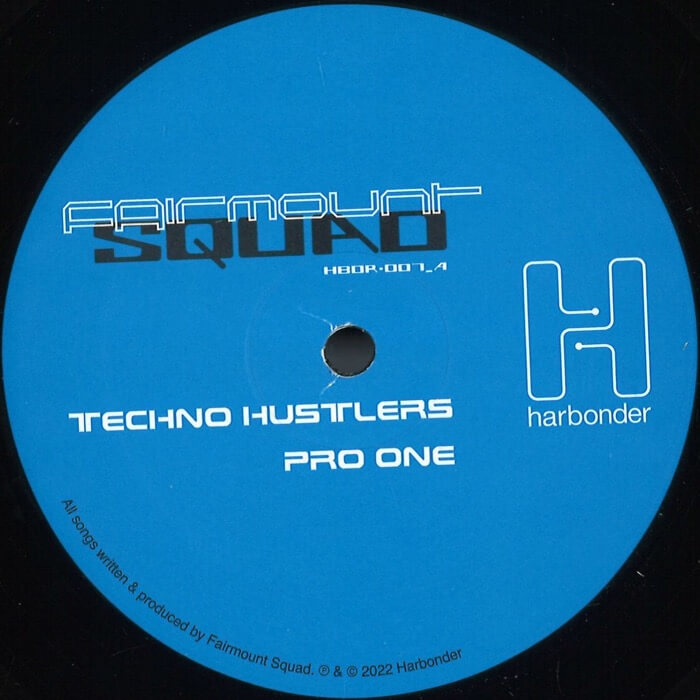Cover Fairmount SquadTechno Hustlers EP