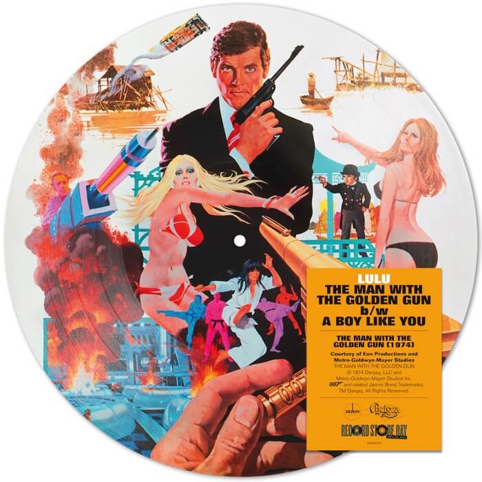 Cover LuluThe Man With The Golden Gun (Picture Disc)