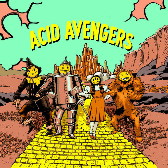 Cover D'arcangelo / Karsten Pflum Acid Avengers 029