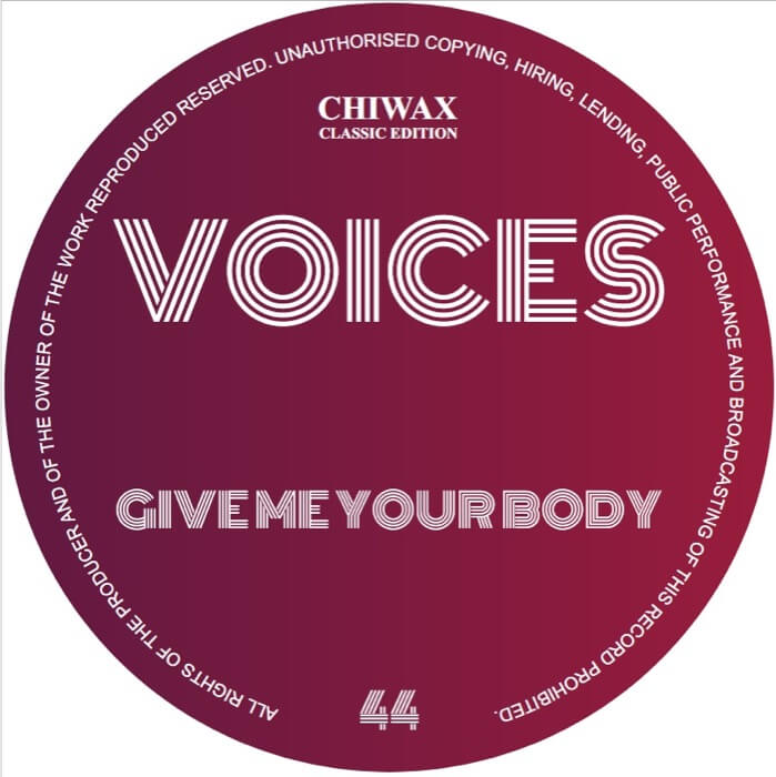 Cover VoicesGive Me Your Body