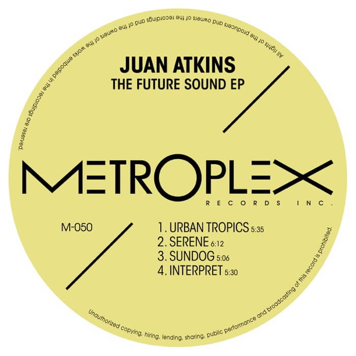 Cover Juan AtkinsThe Future Sound EP