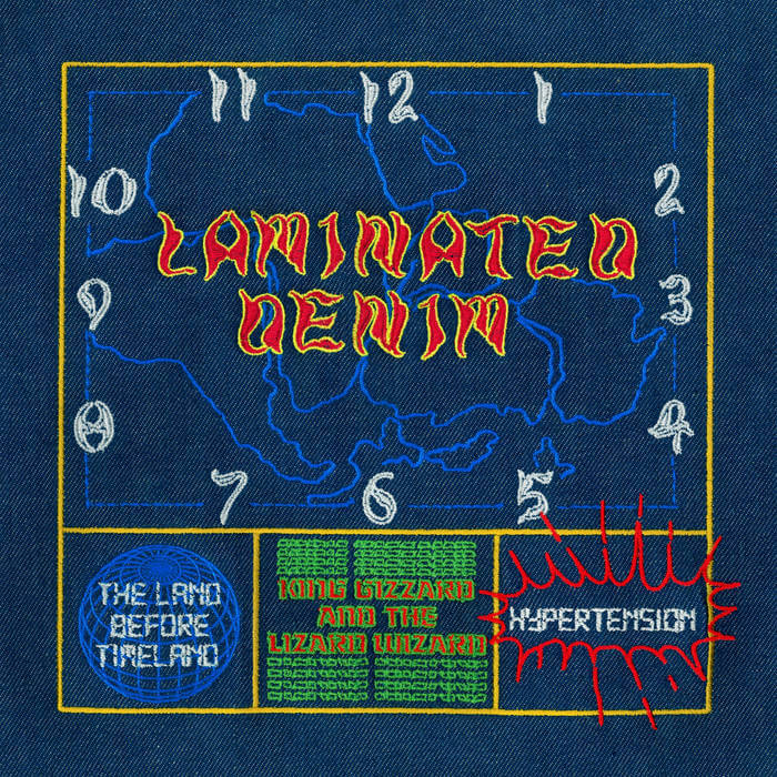 Cover King Gizzard & The Lizard WizardLaminated Denim (Lucky Rainbow Edition)
