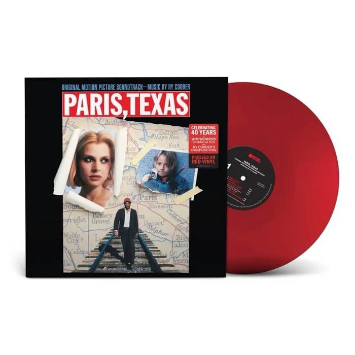Cover Ry CooderParis, Texas (OST) (Red Vinyl)