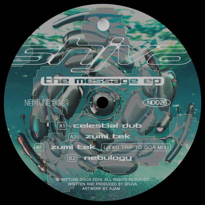 Cover ShjvaThe Message EP