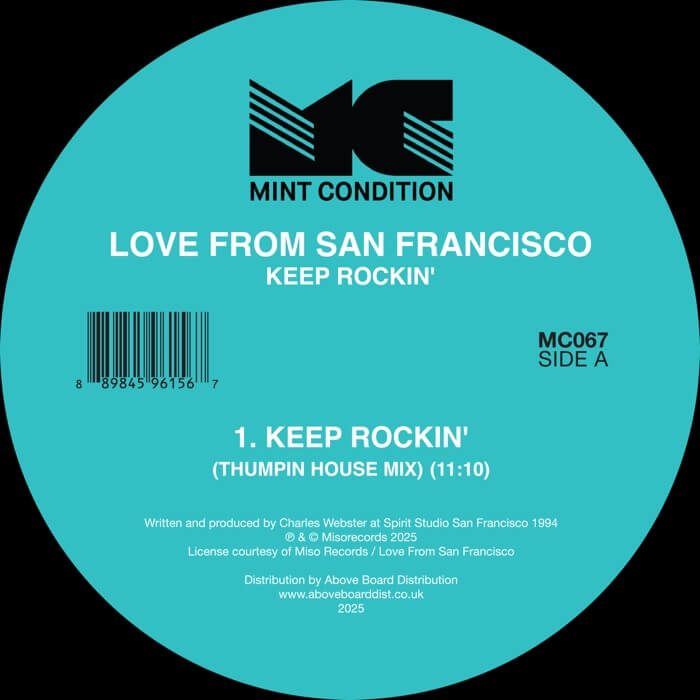 Cover Love From San FranciscoKeep Rockin' (incl. Unreleased Mixes)