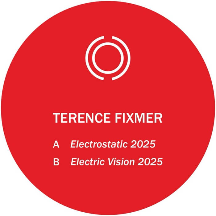 Cover Terence Fixmer Electrostatic 2025 / Electric Vision 2025 (Red Vinyl)