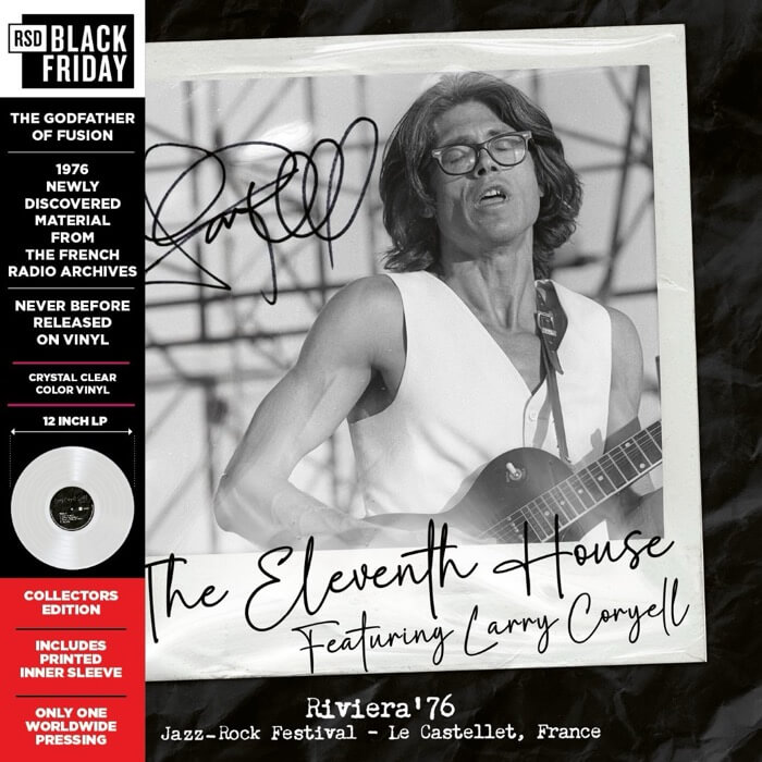 Cover Larry Coryell & The Eleventh HouseRiviera ’76 (Clear Vinyl)