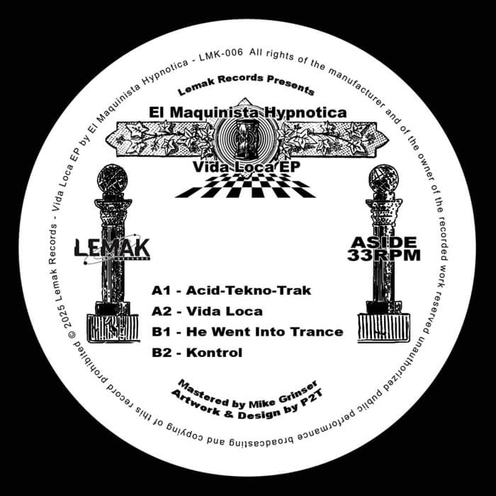 Cover El Maquinista HypnoticaVida Loca EP