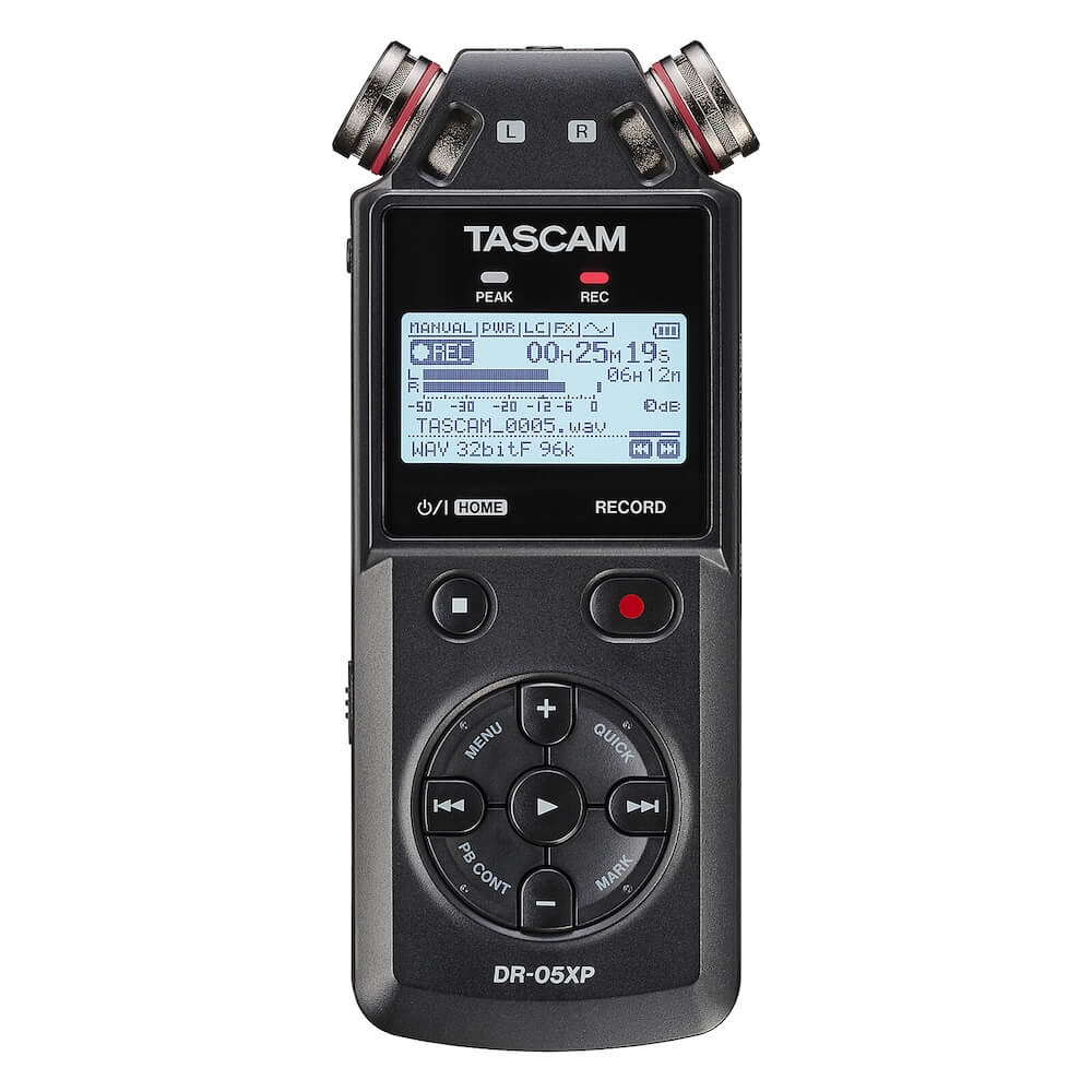 Cover TascamDR-05XP – Portable Audio Recorder and USB Interface