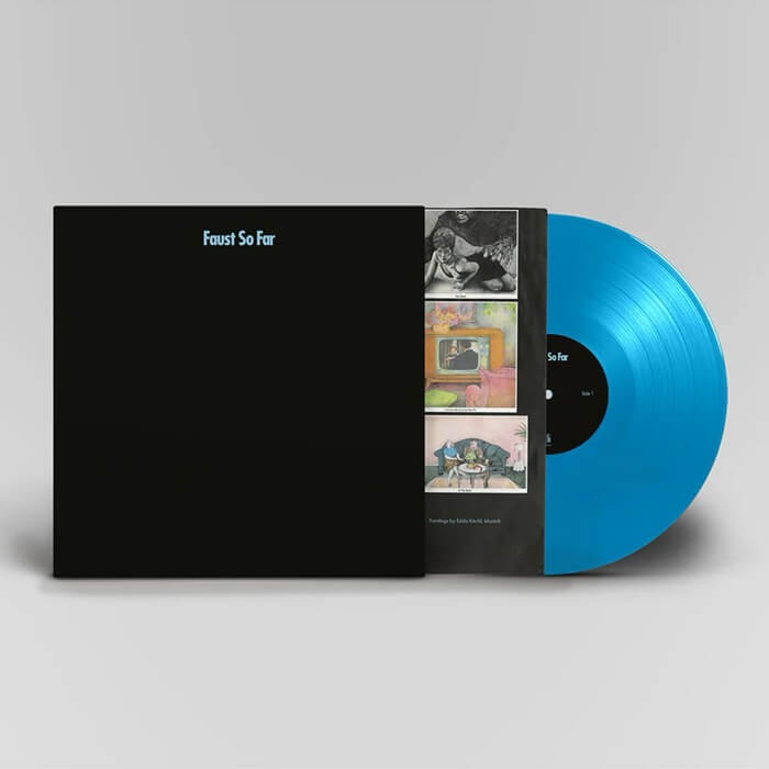 Cover FaustSo Far (BLue Vinyl)