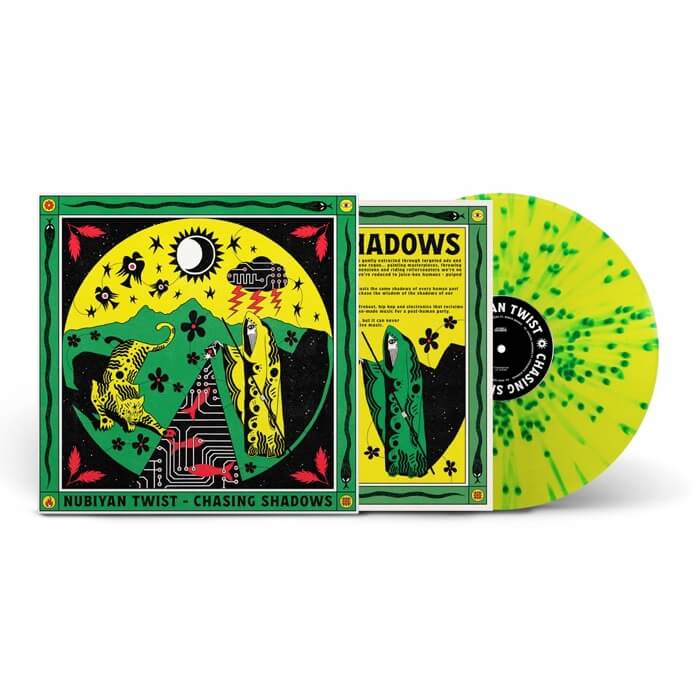 Cover Nubiyan TwistChasing Shadows (Yellow & Green Splatter Vinyl)
