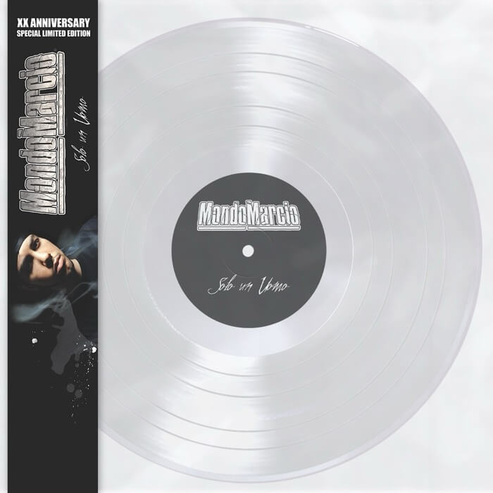 Cover Mondo MarcioSolo Un Uomo (XX Anniversary) (Crystal Vinyl)