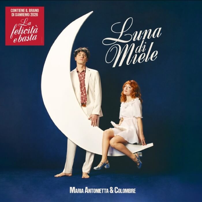 Cover Colombre & Maria AntoniettaLuna di Miele (White Vinyl)