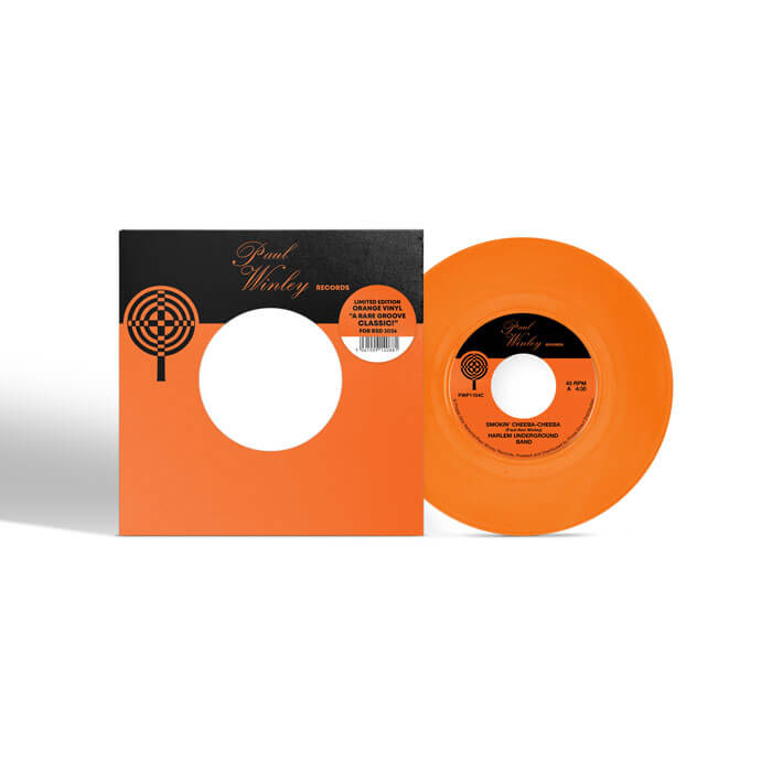 Cover Harlem Underground Band/Mighty Tom CatsSmokin’ Cheeba-Cheeba / Dance Girl (Orange Vinyl)