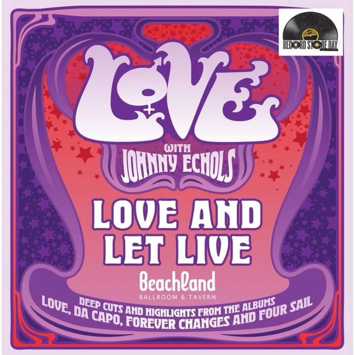 Cover Love With Johnny EcholsLove & Let Live: Live At The Beachland Ballroom & Tavern (Cream White Vinyl)