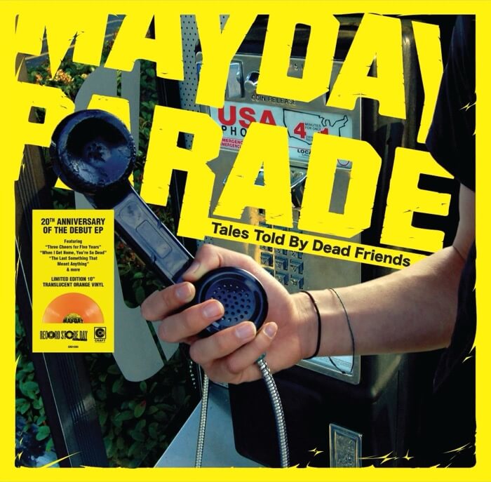 Cover Mayday ParadeTales Told By Dead Friends (Orange Crush Vinyl)