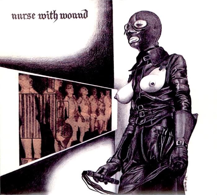Cover Nurse With WoundChance Meeting On A Dissecting Table Of A Sewing Machine And An Umbrella