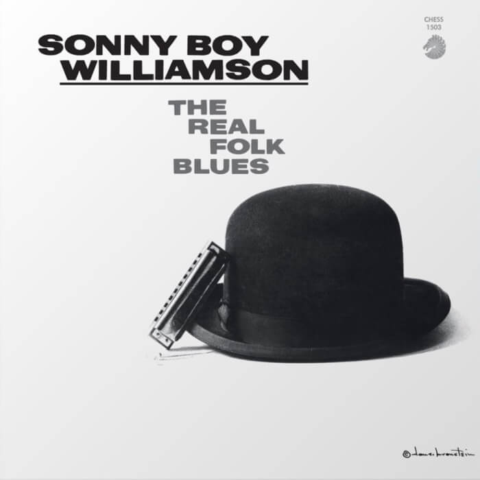 Cover Sonny Boy WilliamsonThe Real Folk Blues (Chess 75 / Acoustic Sounds Series)