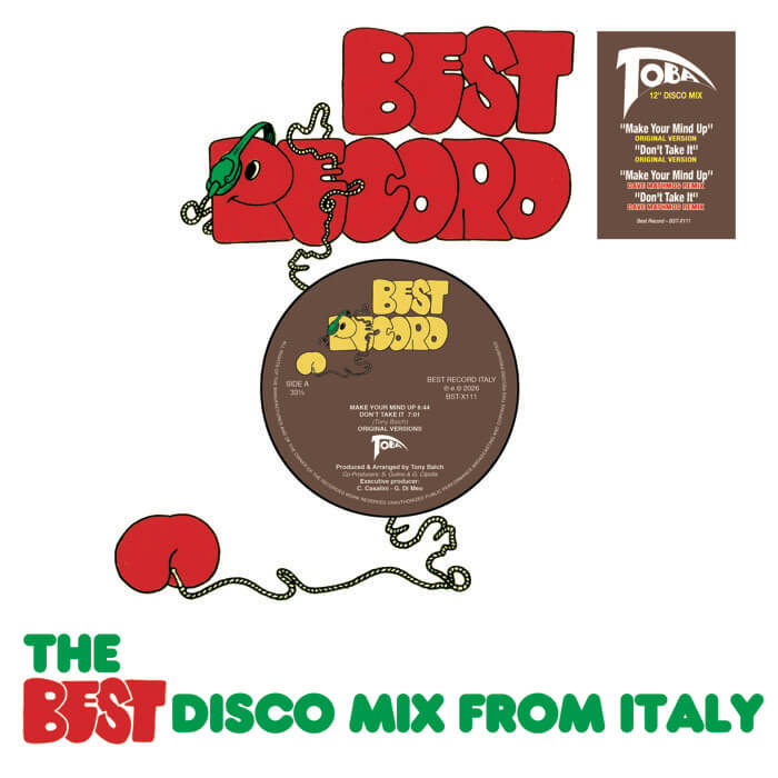 Cover TobaMake Your Mind Up / Don't Take It