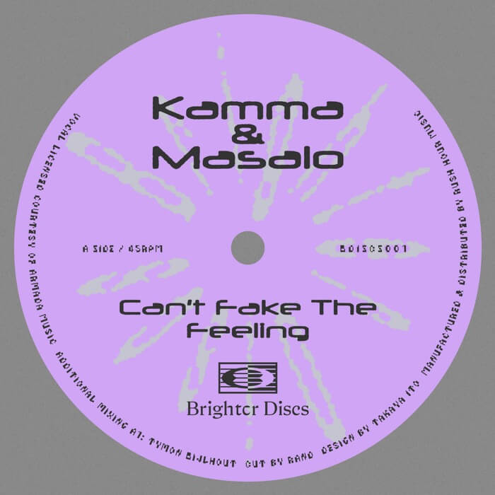 Cover Kamma & MasaloCan't Fake The Feeling