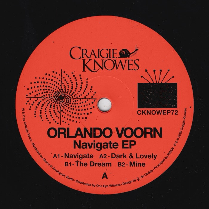 Cover Orlando Voorn | Navigate EP