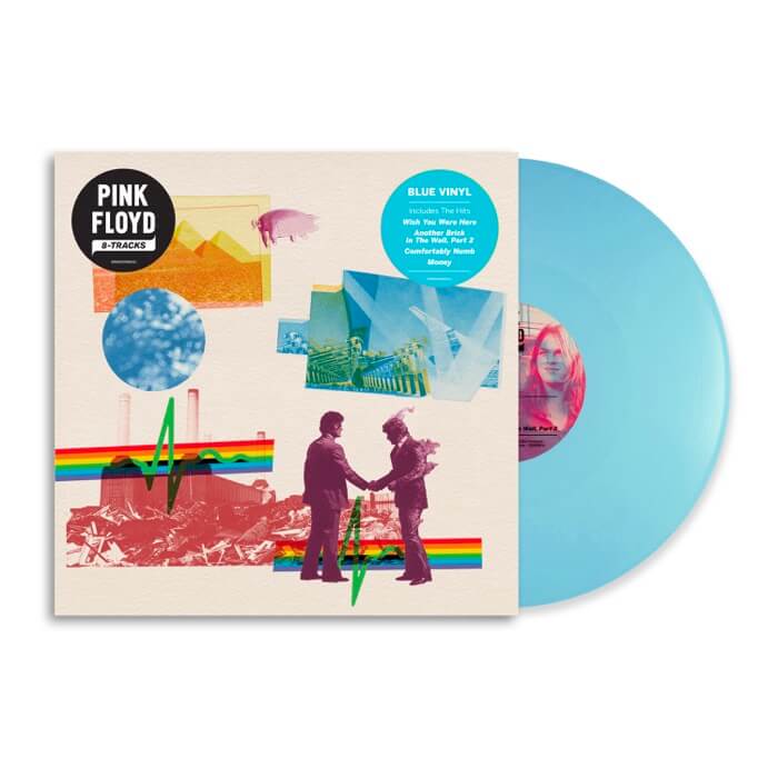 Cover Pink Floyd8-Tracks (Blue Vinyl)