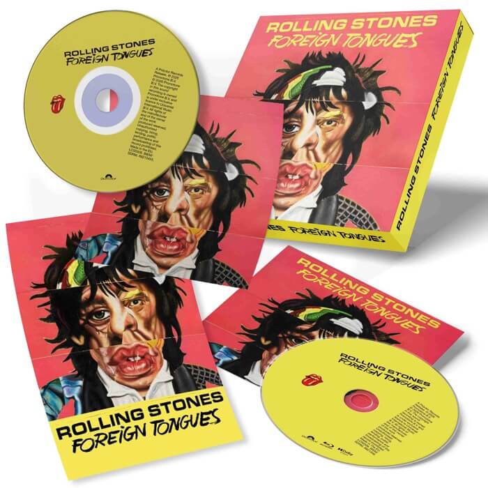 Cover Rolling StonesForeign Tongues (Limited Edition CD + Blu-Ray)