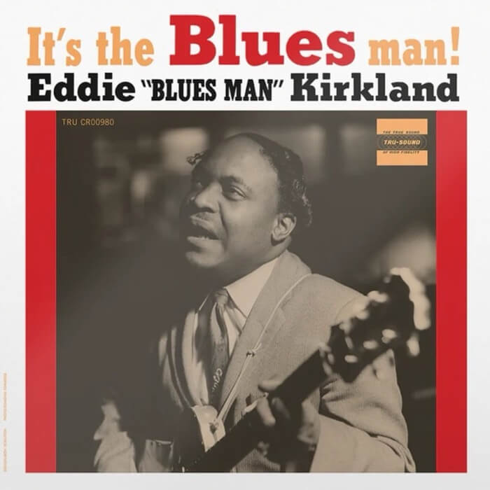 Cover Eddie KirklandIt's the Blues Man! (Bluesville Acoustic Sounds Series)