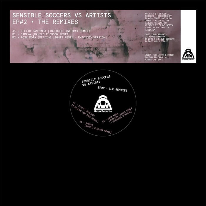 Cover Sensible Soccers vs. ArtistsEP#2 (Tolouse Low Trax, Danilo Plessow & Peaking Lights Remixes)