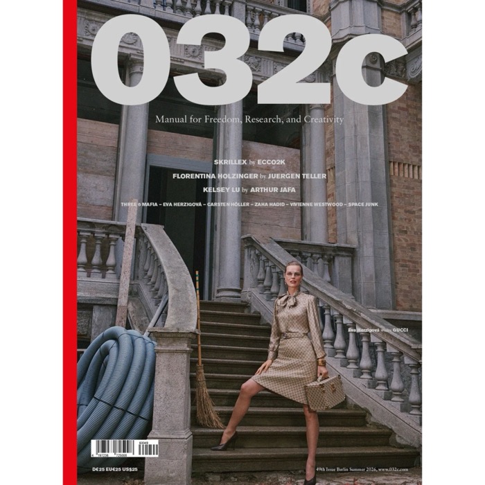 Cover 032c032c Magazine – 49th Issue Berlin Summer 2026 (Eva Herzigova Cover)
