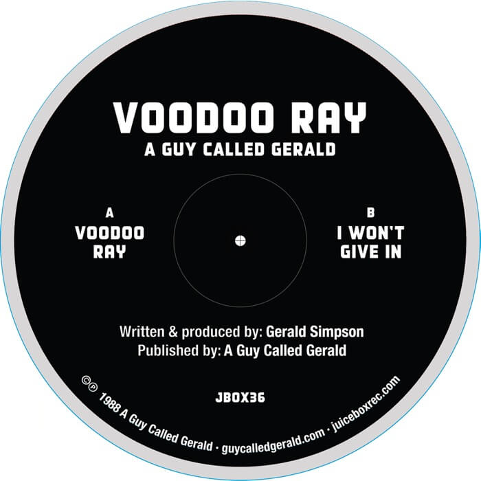 Cover A Guy Called GeraldVoodoo Ray EP