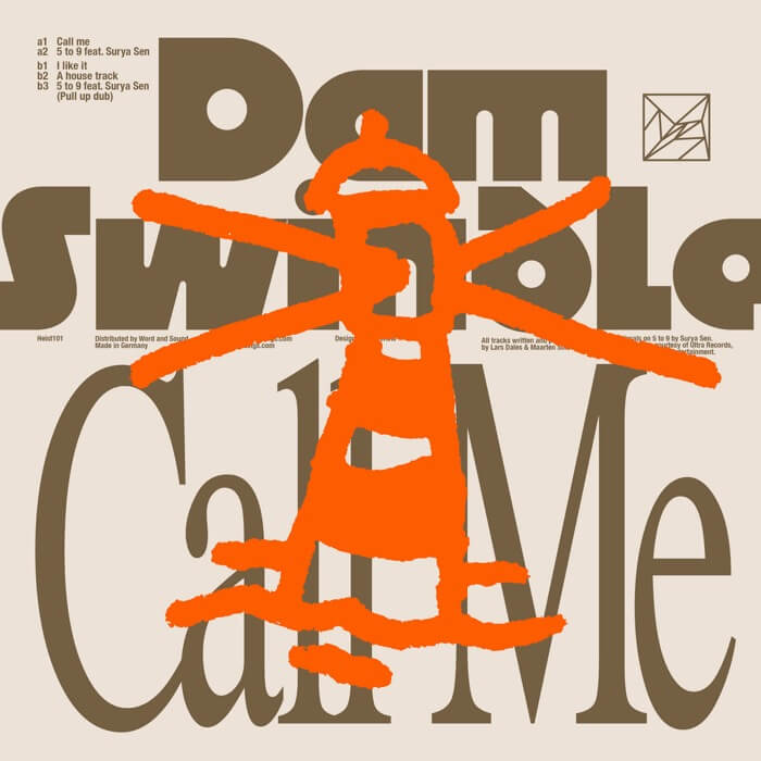 Cover Dam SwindleCall Me EP