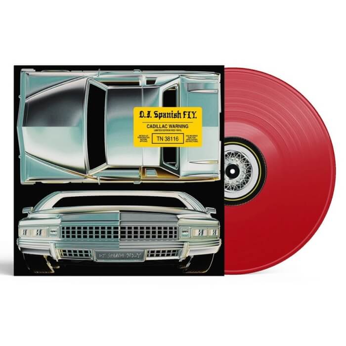 Cover DJ Spanish FlyCadillac Warning (Red Vinyl)
