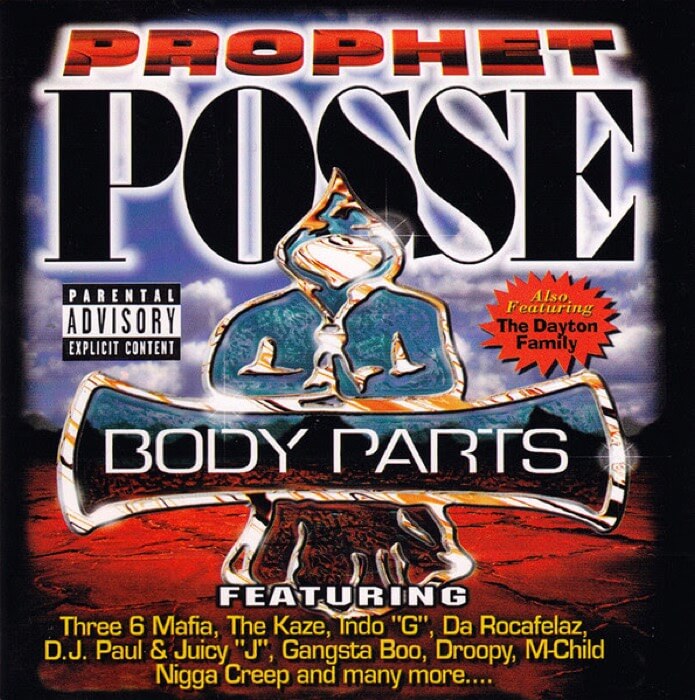 Cover Prophet PosseBody Parts (Blood Red Vinyl)