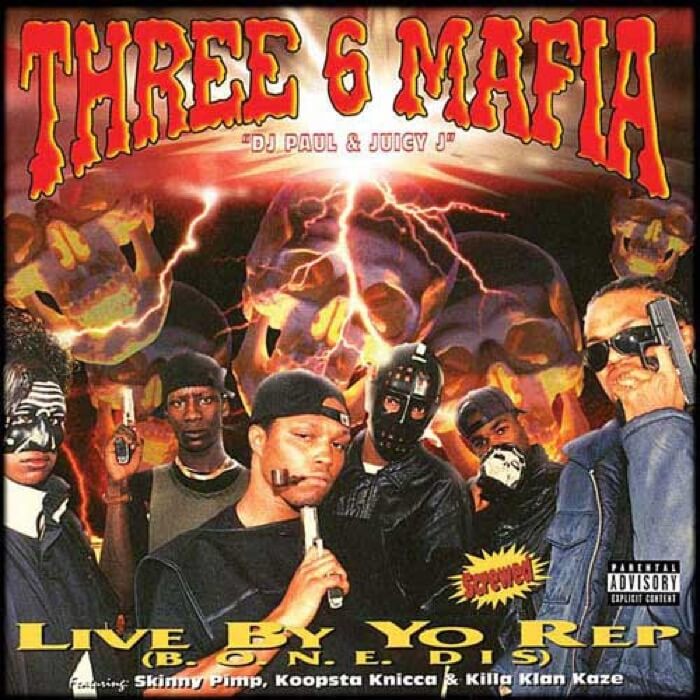 Cover Three 6 MafiaLive By Yo Rep (Yellow Vinyl)
