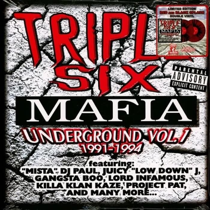 Cover Three 6 MafiaUnderground Vol. 1 (1991-1994)