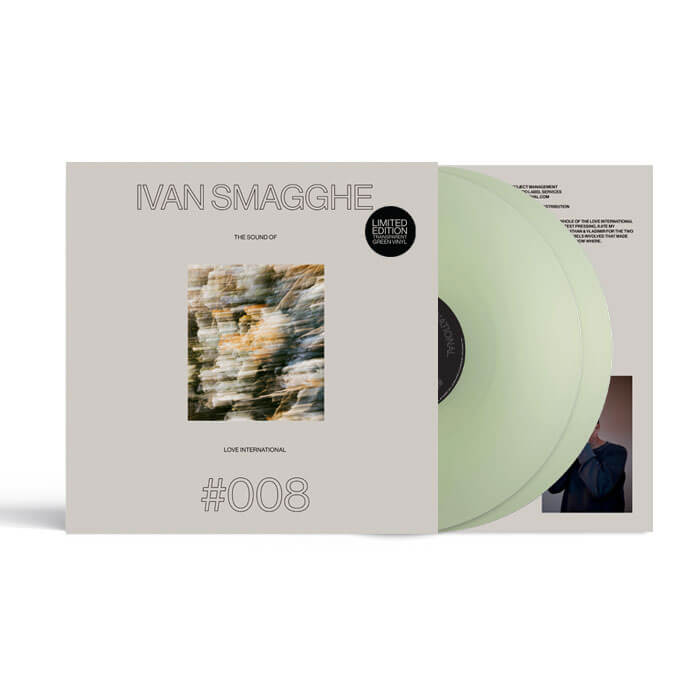 Cover VariousIvan Smagghe – The Sound Of Love International 008 (Transparent Green Vinyl)
