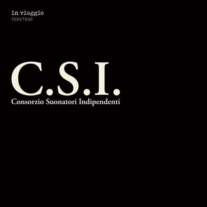 Cover C.S.I. Consorzio Suonatori IndipendentiIn Viaggio 1994/1998